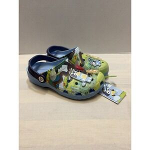 NEW Crocs Big Kids Youth Bluey Classic Clogs Size J3 Sandals NWT 210558-90H